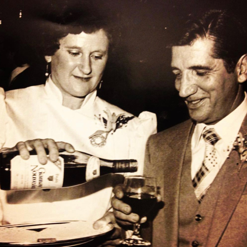 Lady Pouring Wine